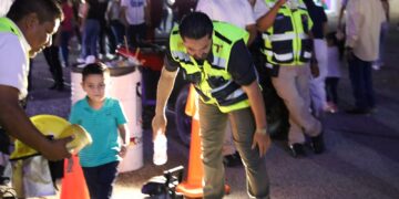 Realiza Protección Civil simulacros de emergencias en la Feria Tamaulipas 2024