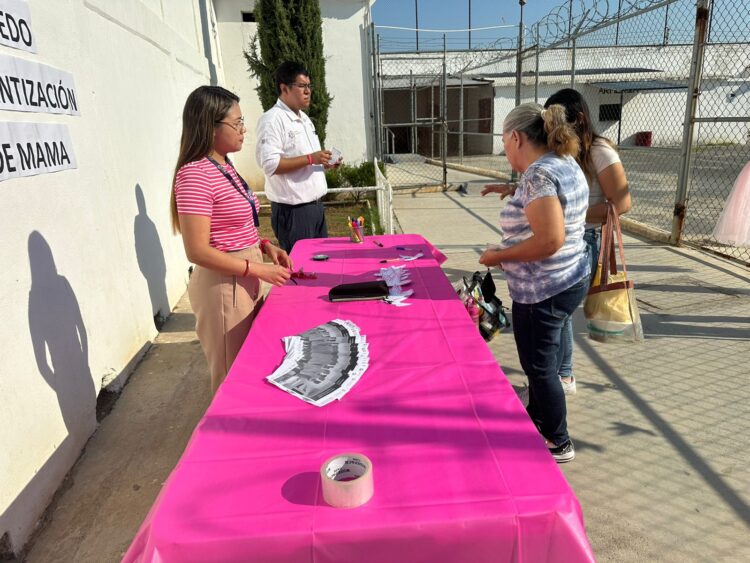 Realiza CEDES Nuevo Laredo campaña de concientización sobre el cáncer de mama