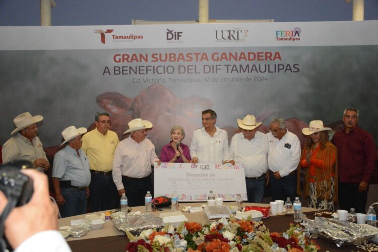 Reconocen ganaderos apoyo del gobernador Américo Villarreal