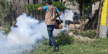 Mantiene SST acciones contra el dengue