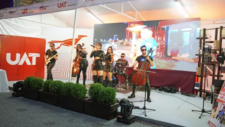 Grupos artísticos de la UAT destacan en la Feria Tamaulipas 2024
