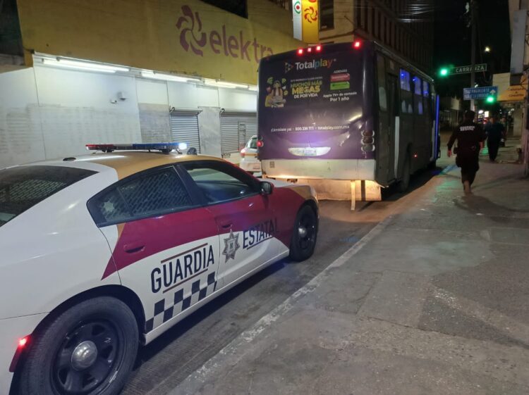 Realiza Guardia Estatal de Género operativo Ruta Segura en zona centro de Tampico