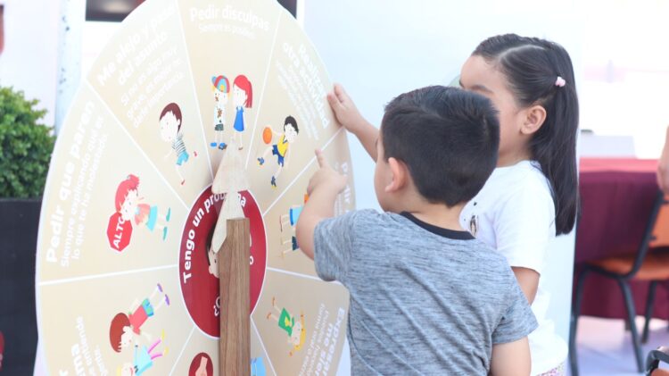 Presenta Dirección de Mediación la “Rueda de la Paz” en la Feria Tamaulipas 2024