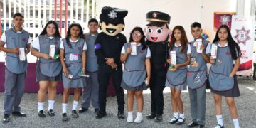 Previene Guardia Estatal de Género violencia familiar en Feria Tamaulipas 2024