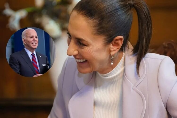 Sheinbaum conversa por primera vez con Joe Biden tras asumir la Presidencia de México