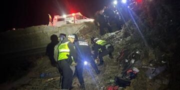 Accidente de autobús  deja 19 muertos