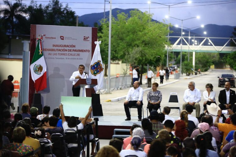 Trabaja Américo para que Victoria sea una capital digna de las y los tamaulipecos