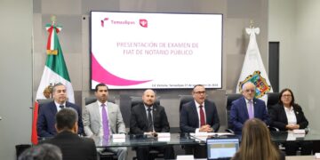 Realizan examen para aspirantes a notarios públicos en Tamaulipas