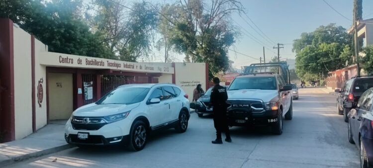 Realiza Guardia Estatal recorridos de seguridad en planteles de todos los niveles