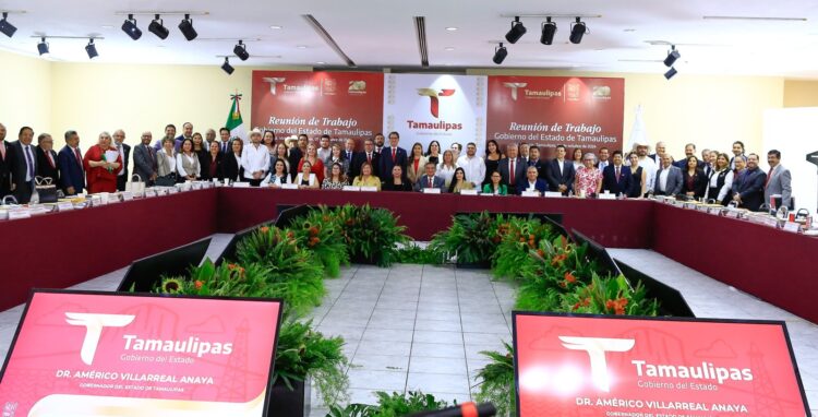 Convoca Américo a las y los alcaldes a trabajar en unidad para fortalecer la grandeza de Tamaulipas