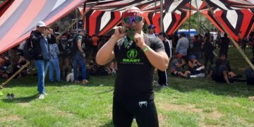 Destaca participación de atleta de la Guardia Estatal en la Spartan Race San Luis Potosí 2024