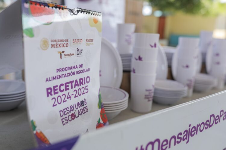 Equipa DIF Tamaulipas a desayunadores escolares y comedores comunitarios del estado