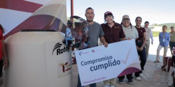Lleva SEBIEN apoyos a familias de San Nicolás