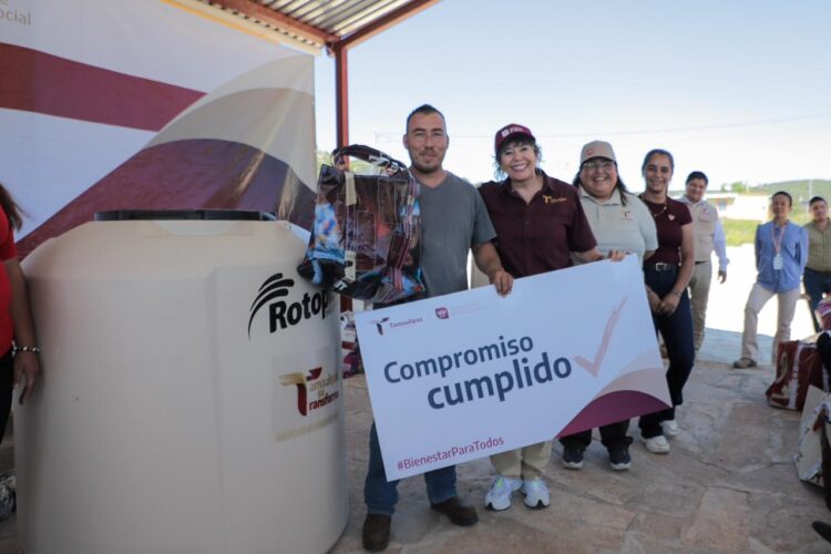 Lleva SEBIEN apoyos a familias de San Nicolás