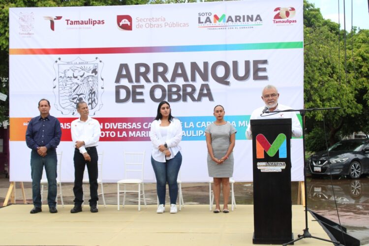Con voluntad y trabajo, el progreso y desarrollo llega a Soto la Marina