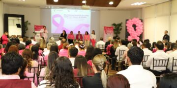 Realizan SST y DIF Tamaulipas Taller Preventivo contra el Cáncer de Mama