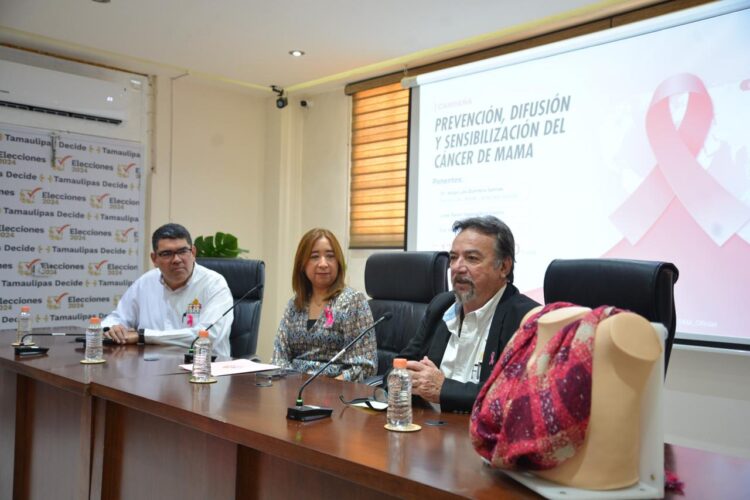 Se une IETAM a la campaña de prevención y detección de cáncer de mama