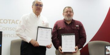 Firman convenio Radio y Televisión Tamaulipas y el COTACYT