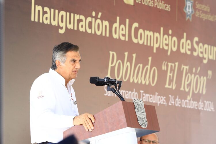 Inaugura Américo nuevo Complejo de Seguridad Pública en San Fernando