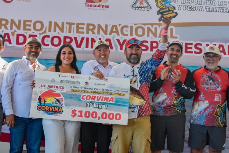 Rompe récord de asistencia en Tamaulipas LXXI Torneo de Pesca