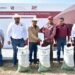 Reciben productores citrícolas fertilizante granulado