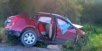 Guardia Estatal brinda seguridad ante accidente vial con lesionados