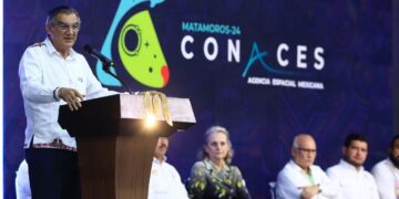 Inaugura gobernador Américo Villarreal Congreso Nacional de Actividades Espaciales 2024
