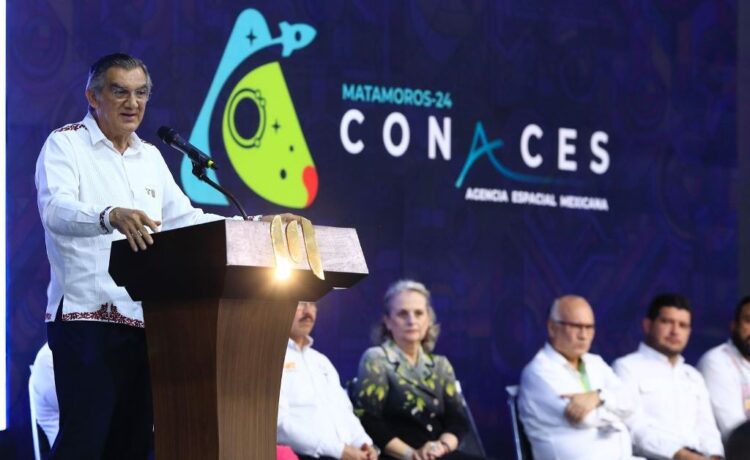 Inaugura gobernador Américo Villarreal Congreso Nacional de Actividades Espaciales 2024