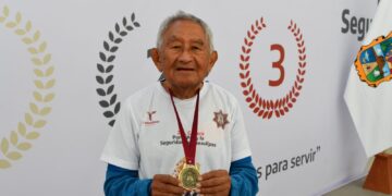 Reconoce SSPT perseverancia de atleta de 86 años de edad