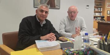Acuerdan Francisco Noriega y David Colmenares nueva ruta de cooperación institucional en materia de fiscalización