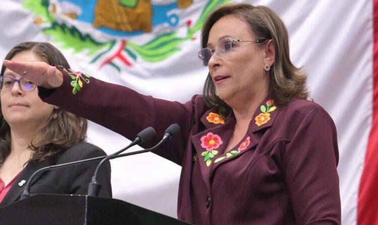 Rocío Nahle García toma protesta como gobernadora constitucional de Veracruz