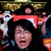 Miles de personas salen a protestar en Corea del Sur después de que el Parlamento no destituyera al president