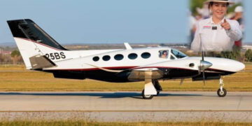 Viajó Carmen Lilia en jet privado a la sesión de Morena