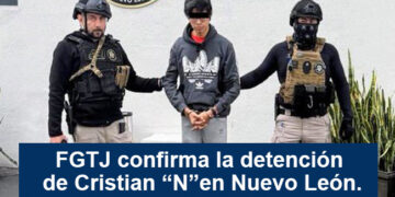 Detienen en Nuevo León a Christian de Jesús “R” Christian de Jesús “R” agresor de Melanie.