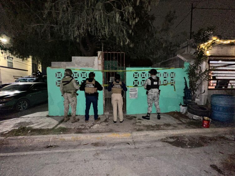 SEDENA y Fiscalia de Reynosa seguran bolsa con hierba características a la marihuana