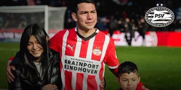 ‘Chucky’ Lozano se despide del PSV que gana 3-0 al Feyenoord