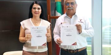 Firma Desarrollo Rural convenio del programa Nutrimar-Común con el municipio de Tampico