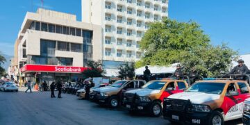 Delegación Victoria de la Guardia Estatal participa en Banderazo de Operativo Navideño 2024