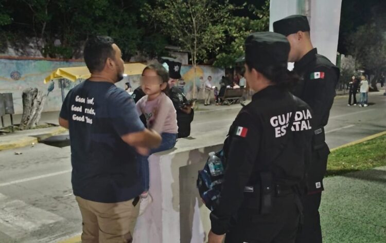 Menor se habia extraviado, Guardia Estatal la localiza sana y salva en CdVictoria