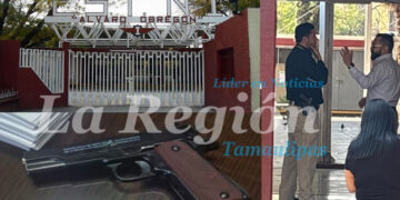 Aseguran réplica de arma en secundaria técnica #1 Alvaro Obregón