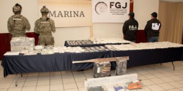 Decomisan en Altamira 22 mil dosis de cocaína, 600 dosis de metanfetaminas, armas, animales exóticos