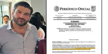 Gobierno de Tamaulipas se deslinda de Juan Pablo Penilla Rodríguez; ‘no es servidor público’