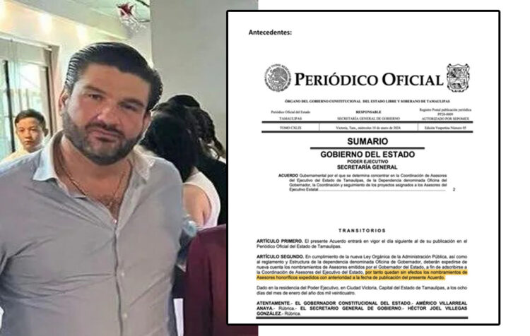Gobierno de Tamaulipas se deslinda de Juan Pablo Penilla Rodríguez; ‘no es servidor público’