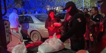 Guardia Estatal brinda apoyo a personas vulnerables en Reynosa