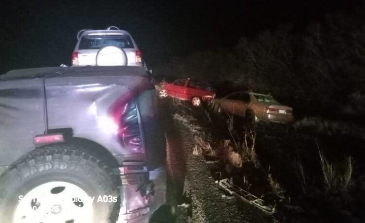 Se da percance vial entre los municipios de Jiménez y Padilla.