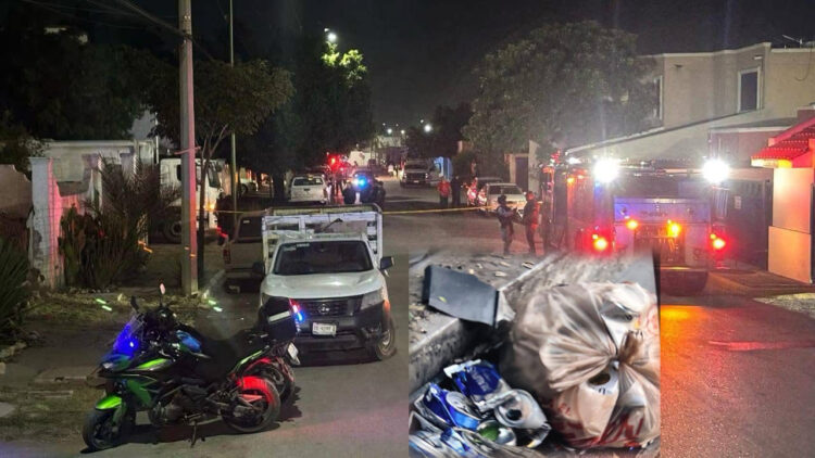 Supuesto artefacto explosivo en un bote de basura generó pánico al norte de esta Cd.Victoria.