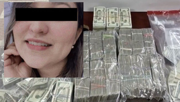 Detienen a empleada de la FGJ de Tamaulipas y su pareja con cerca de 200 mil dólares en frontera Texas-México