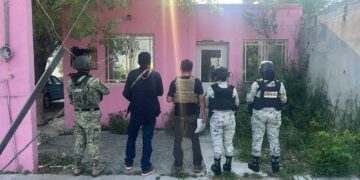 EN Reynosa, sedena y FGJT ejecutan una orden de cateo por Delitos Contra la Salud