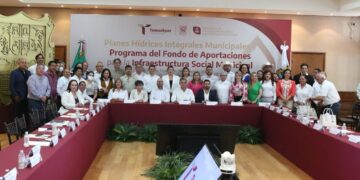 Impulsa Américo Villarreal proyectos municipales de infraestructura hídrica