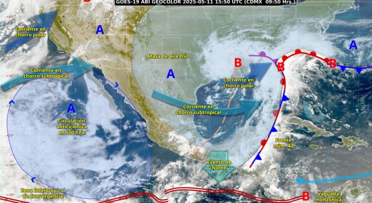 Pronostican  6 frentes fríos que aun llegarán  a Tamaulipas  